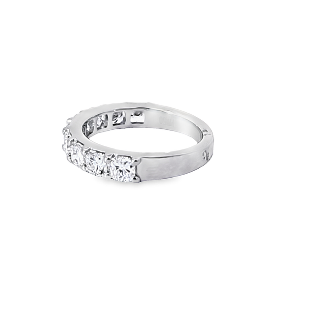 CUSHION DIAMOND WEDDING BAND – 1.9 TCW