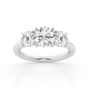 DIAMOND 3 STONE RING – 3 CT TOTAL WEIGHT
