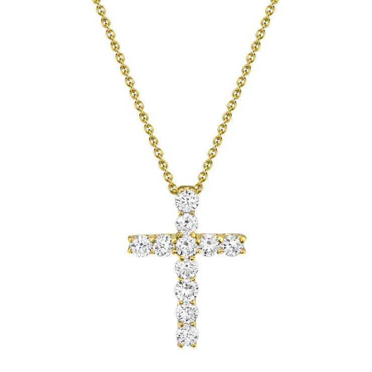 Shy Creation - Diamond Cross Pendant
