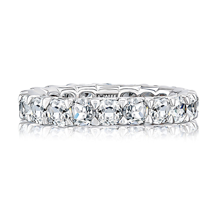A Jaffe - Cushion Cut Diamond Eternity Band