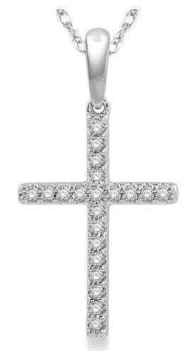 ASHI – DIAMOND CROSS PENDANT