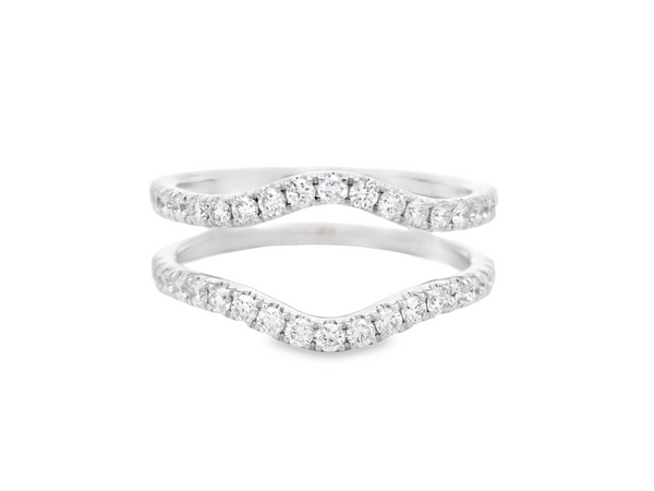 ROUND DIAMOND RING GUARD 0.70CTW