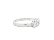 Oval Diamond 5 Stone Band