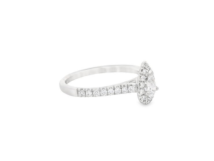 Pear Diamond Engagement Ring