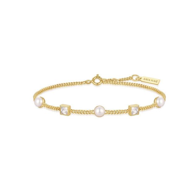 Ania Haie - Pearl & Cubic Zirconia Bracelet