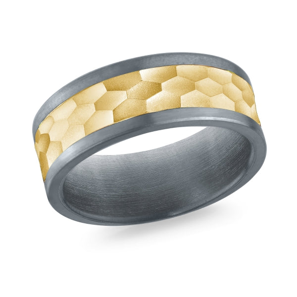 Yellow Gold & Tantalum Mardini Wedding Band