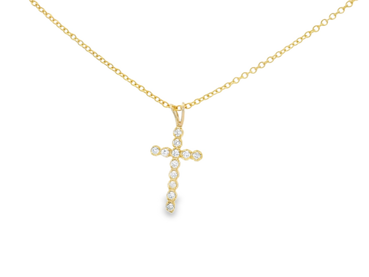 Diamond Cross Pendant