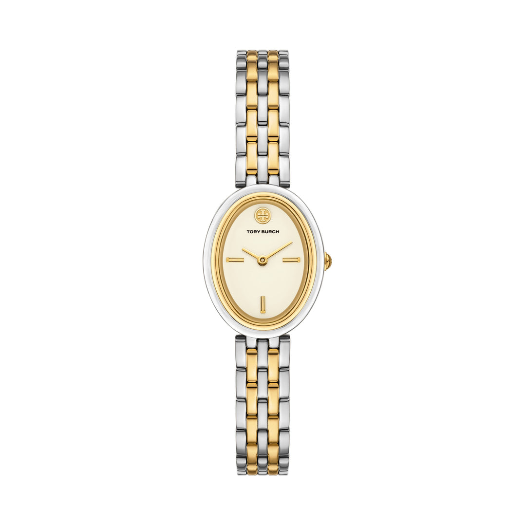 Tory Burch - Oval Watch Two-Tone – Siebke Hoyt