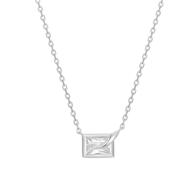 Ania Haie - Bezel Set Cube Necklace