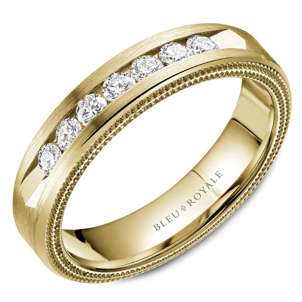 Bleu Royale Wedding Band