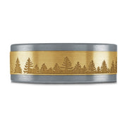?GOLD & TANTALUM MARDINI WEDDING BAND