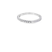 PAVE DIAMOND WEDDING BAND – 0.20 TCW