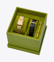 Tory Burch - Small Kira Watch Gift Set Gold Tone