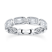 Shy Creation - Diamond Baguette Band