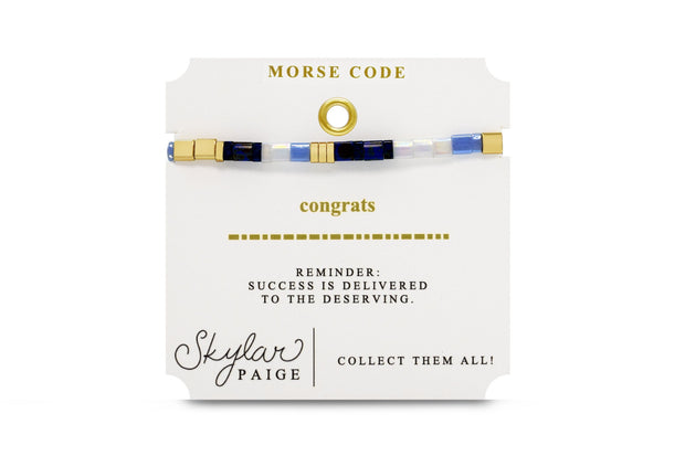 Skylar Paige "Congrats" Tila Bracelet
