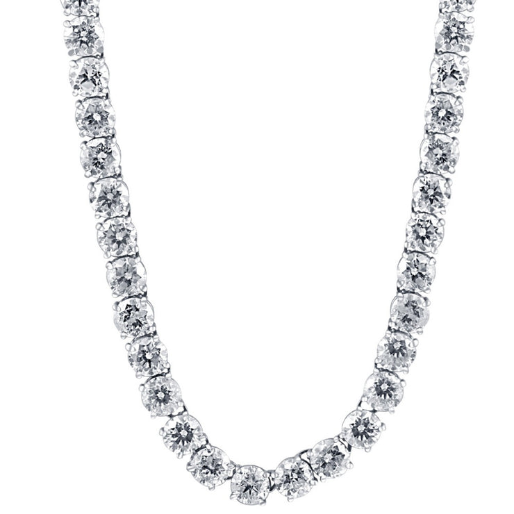 DIAMOND TENNIS NECKLACE - 16 CT