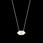 TI SENTO - MOTHER OF PEARL & CRYSTAL PENDANT