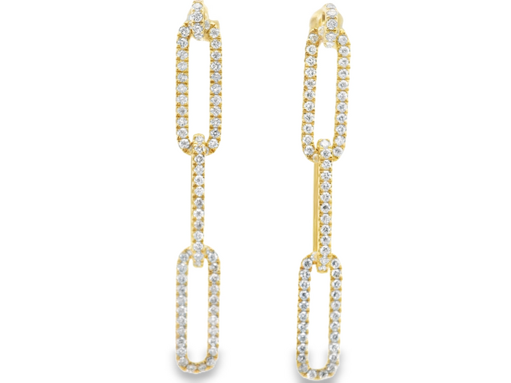 Diamond Dangle Earring