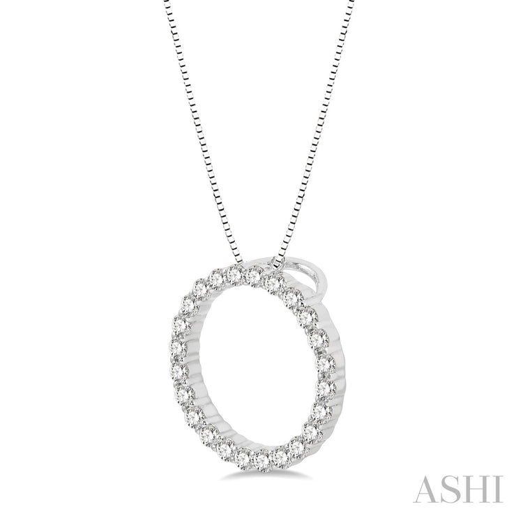 ASHI - CIRCLE OF LOVE DIAMOND PENDANT