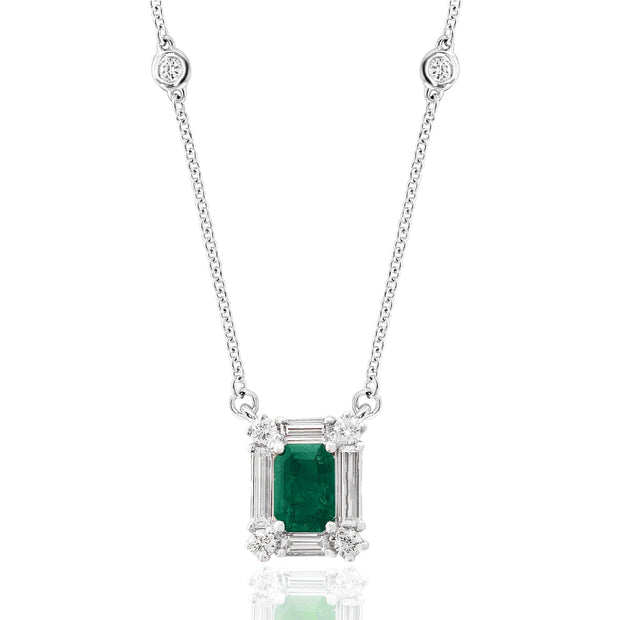 Emerald & Diamond Pendant