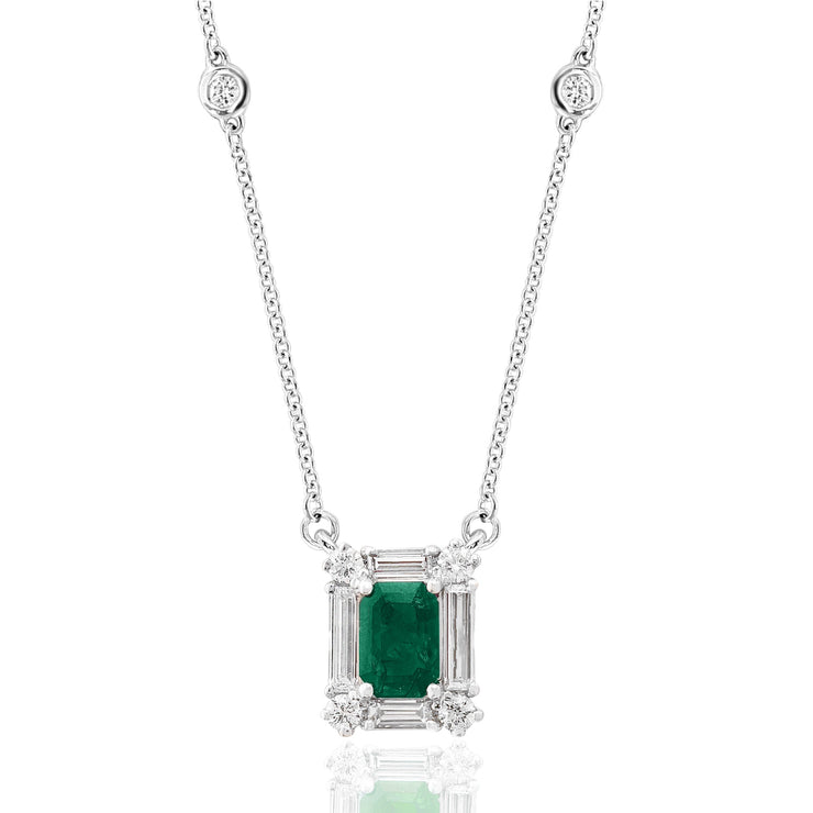 Emerald & Diamond Pendant