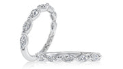 A JAFFE - DIAMOND WEDDING BAND