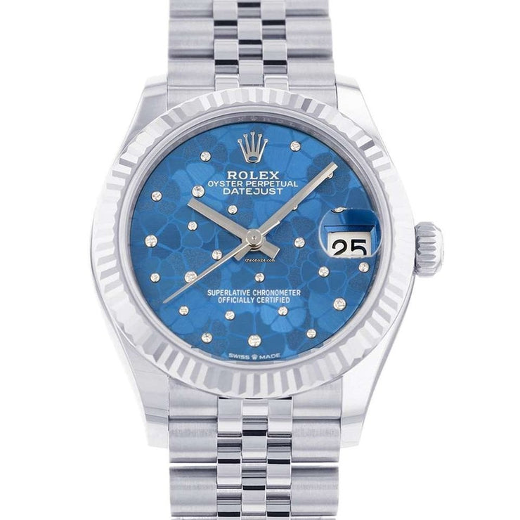 2025 Rolex Datejust - Blue Floral