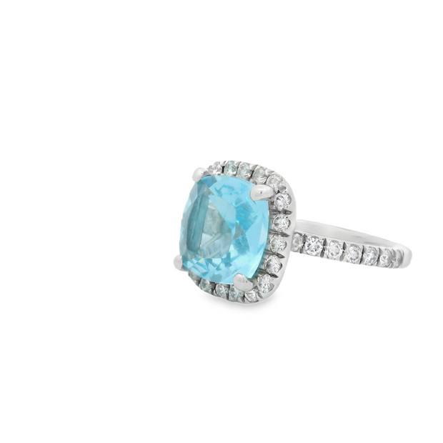Blue Topaz Ring