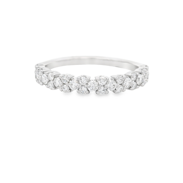 HONEYCOMB DIAMOND WEDDING BAND – 0.50 TCW