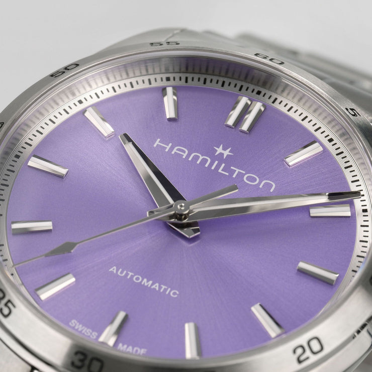 Hamilton Jazzmaster Performer Auto - Purple Dial