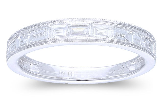 East West Diamond Baguette Band