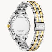 CITIZEN - Lady's Citizen Corso Two-Tone Stainless Steel Bracelet, White Mother Of Pearl Dial Watch, 33Mm Watch