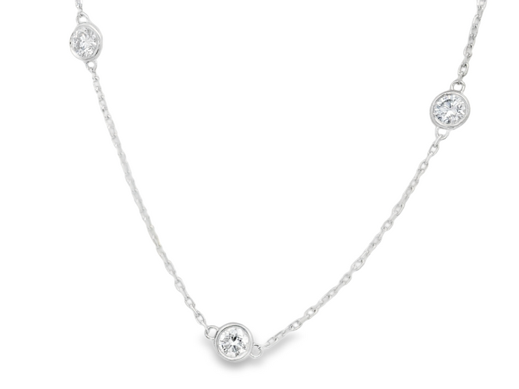 Diamonds By The Yard Necklace - 1 1/4 Ct