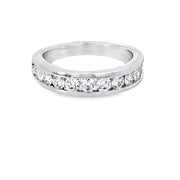 CHANNEL SET DIAMOND BAND - 1.00 TCW