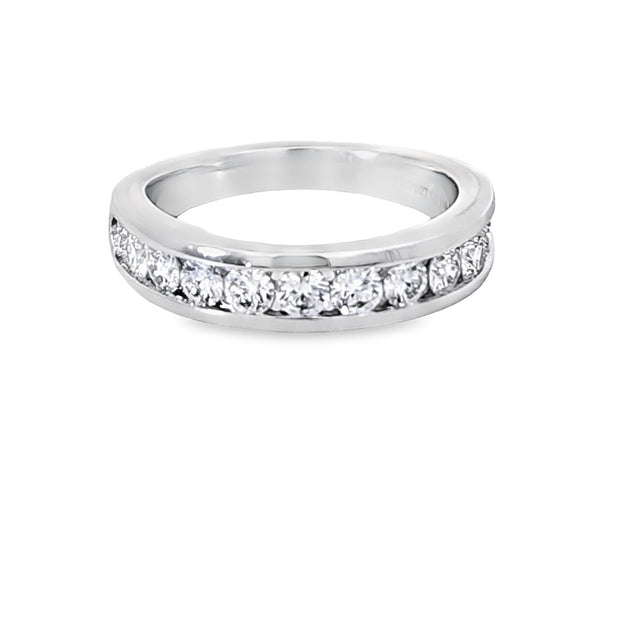 CHANNEL SET DIAMOND BAND - 1.00 TCW