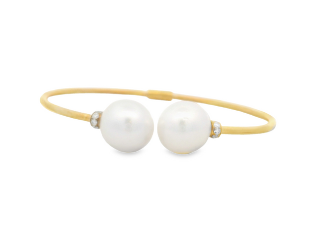 South Sea Pearl Bangle Bracelet