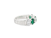 Emerald & Diamond Ring