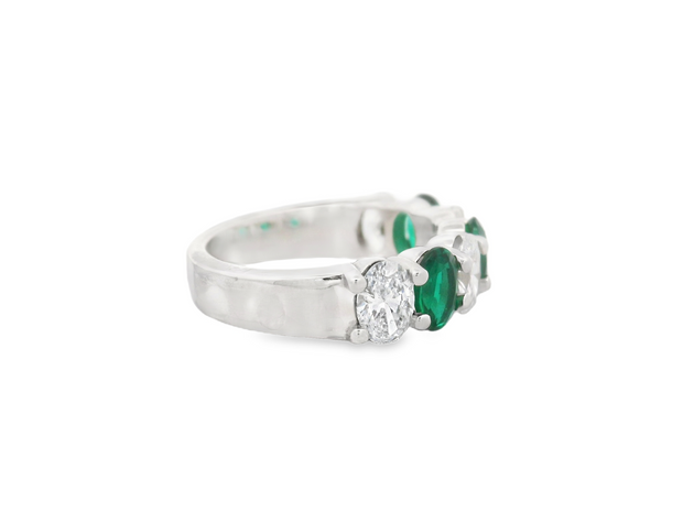 Emerald & Diamond Ring