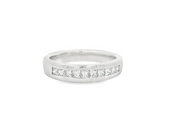 Princess Cut Diamond Band