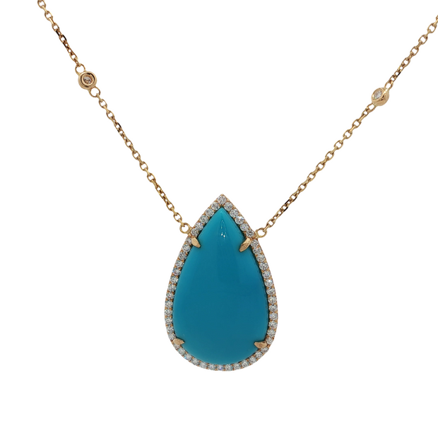 Colored Stone Pendant