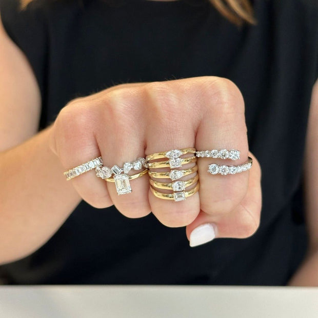 Various Shape Diamond Ring