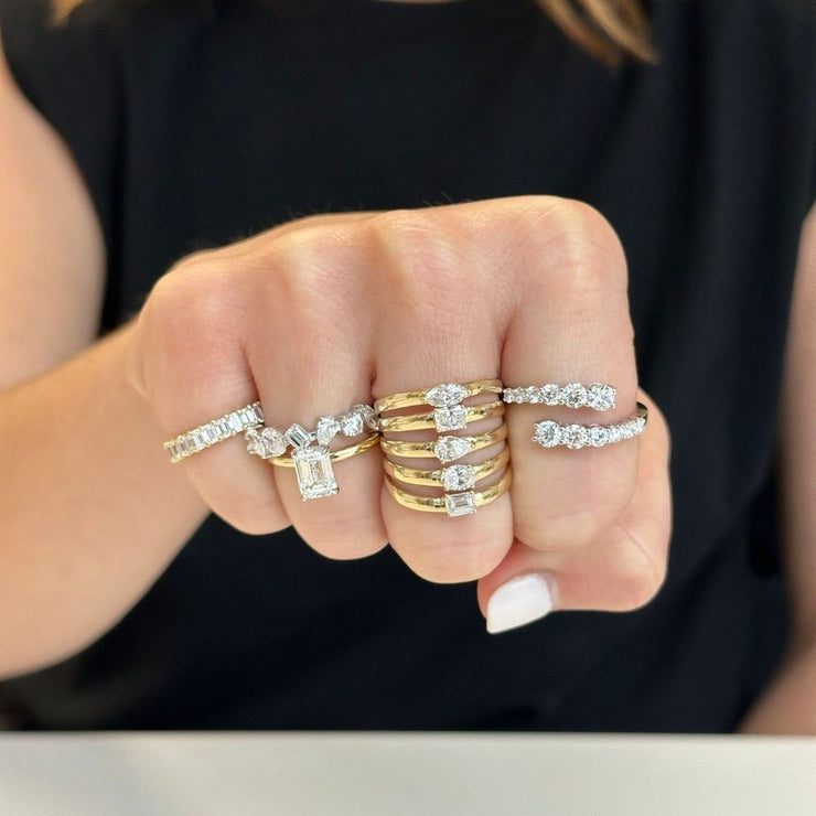 Various Shape Diamond Ring