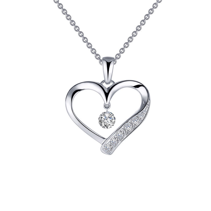 Lafonn - Open Heart Pendant Necklace
