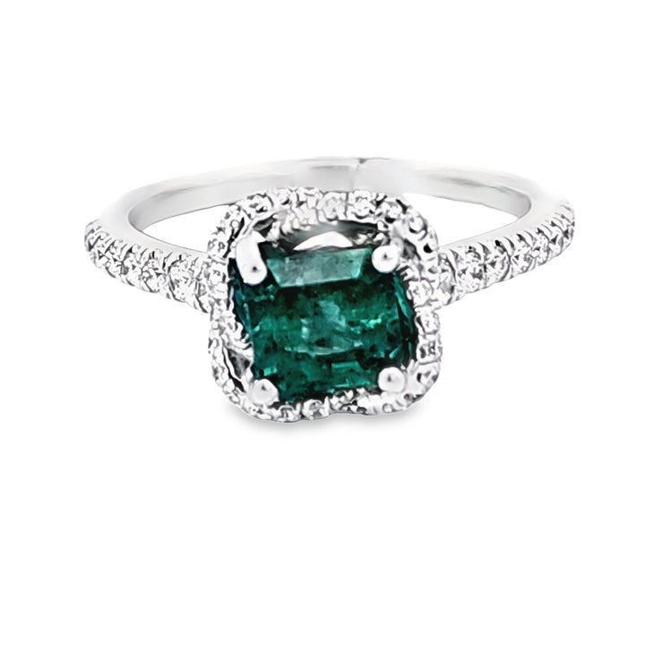 EMERALD & DIAMOND RING