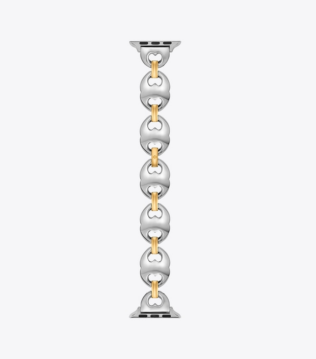 Tory Burch - Double T Link Band For Apple Watch® Two-Tone