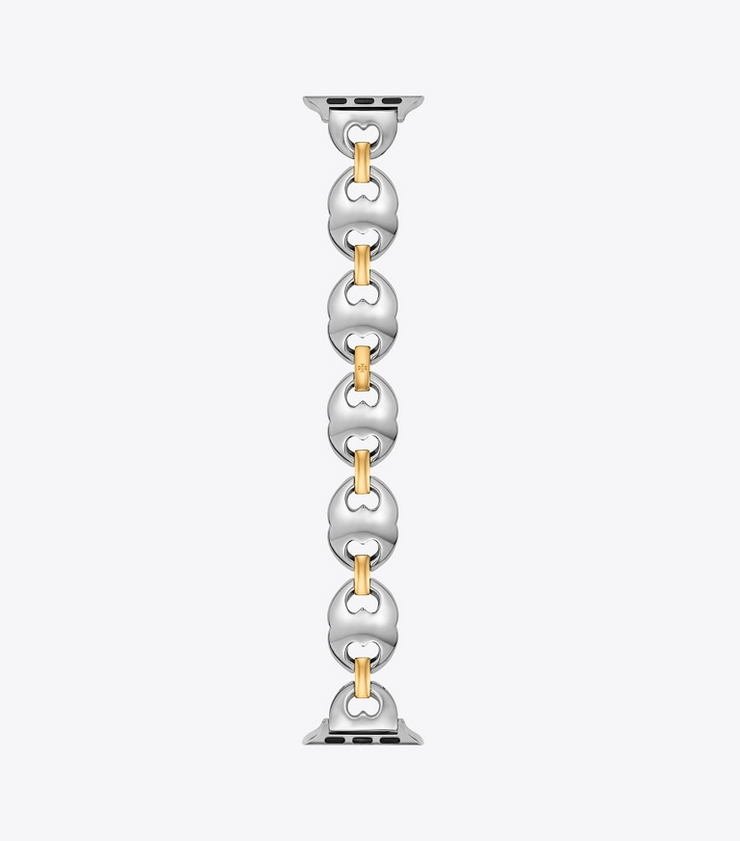 Tory Burch - Double T Link Band For Apple Watch® Two-Tone