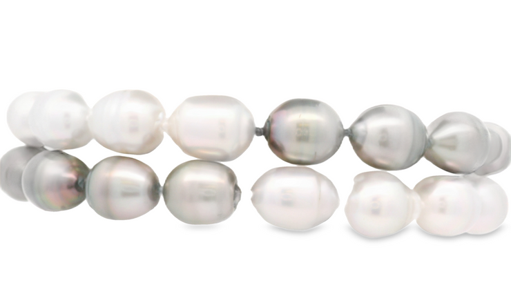South Sea & Tahitian Baroque Pearl Necklace