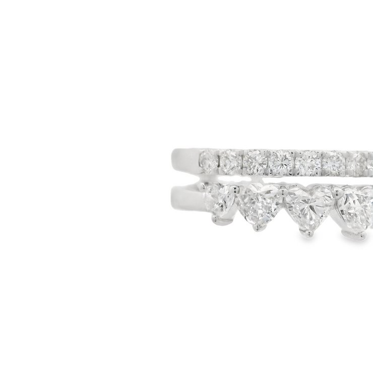 Double Row Diamond Band