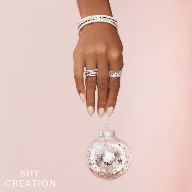 Shy Creation - Diamond Bypass Baguette Ring