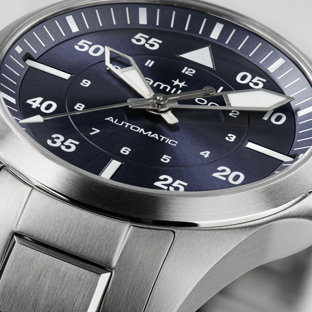 Hamilton Khaki Aviation Pilot Auto - Blue Dial